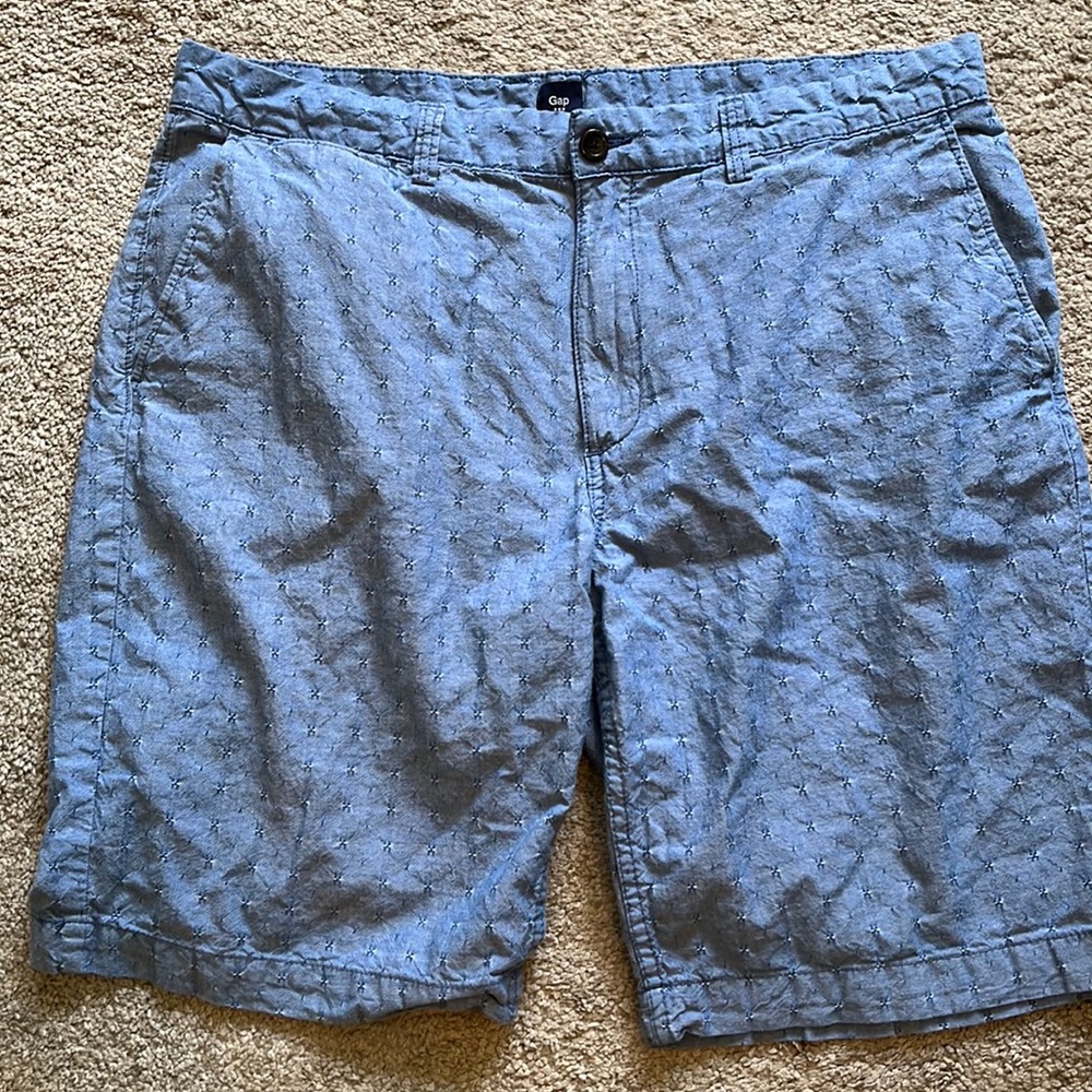 Gap printed shorts, sz38.